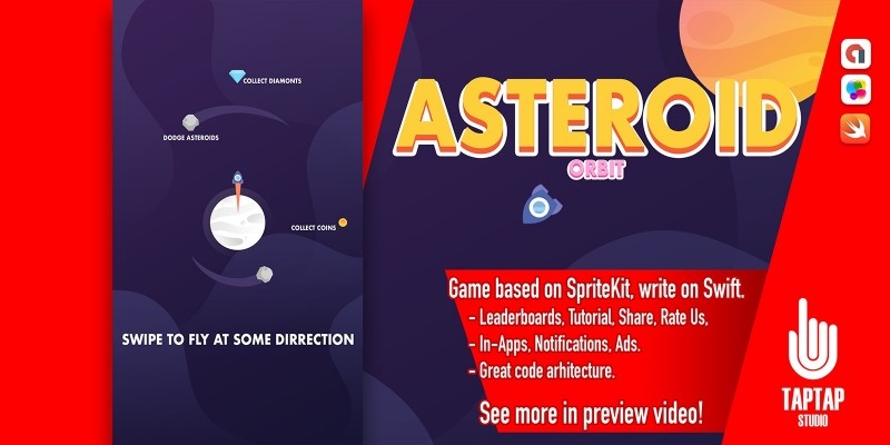 Asteroid Orbit - iOS Source Code