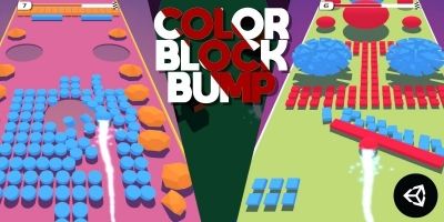 Color Block Bump - Unity Project With Admob