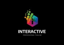 Interactive I Colorful Letter Logo Screenshot 2