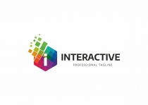 Interactive I Colorful Letter Logo Screenshot 3