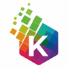 K Letter Colorful Logo
