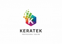 K Letter Colorful Logo Screenshot 1