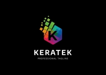 K Letter Colorful Logo Screenshot 2