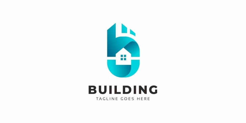 Building B Letter Logo