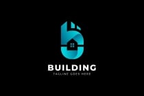 Building B Letter Logo Screenshot 2