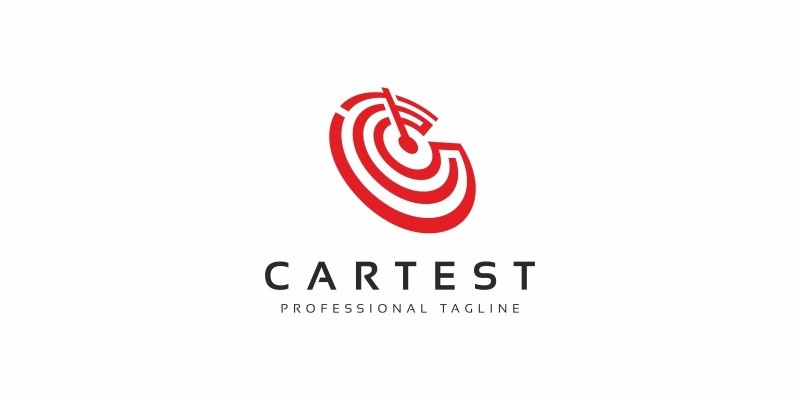 Car C Letter Logo