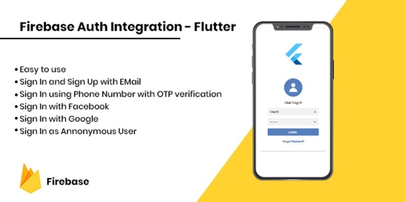 Firebase Auth Integration - Flutter