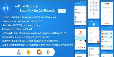 SAP Call Recorder - Android Source Code