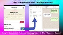 Whatsapp Messaging Plugin For WordPress Screenshot 1