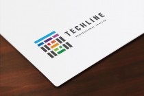 Tech Line Letter T Logo Screenshot 2