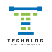 Technology Blog Letter T Logo