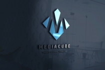 Media Cube Letter M Logo Screenshot 2