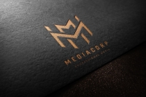Media Corp Letter M Logo Screenshot 6