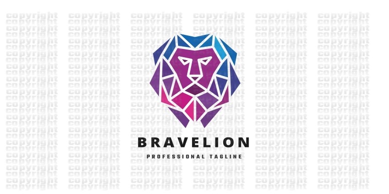 Brave Lion Logo