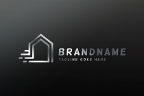 Fast House Logo Template Screenshot 1
