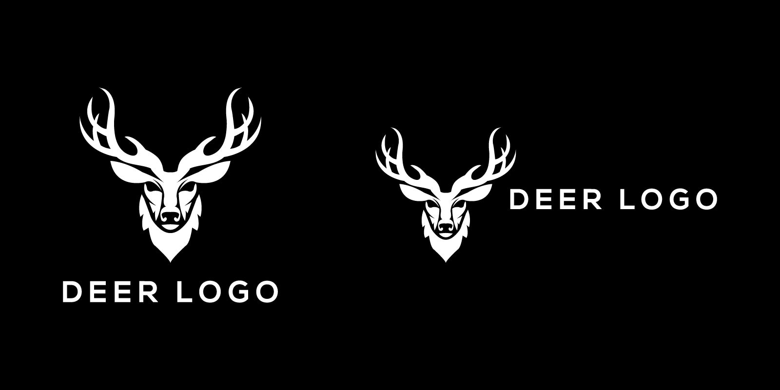 Deer Sports and E-Sports Logo vector free download