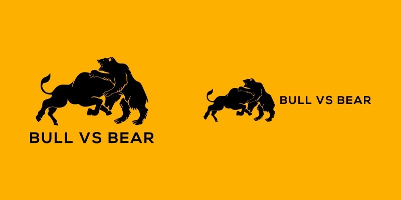 Bull Vs Bear Logo