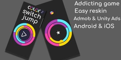 Color Switch Jump Unity Game