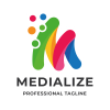 Media Letter M Logo