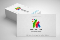 Media Letter M Logo Screenshot 1