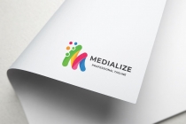 Media Letter M Logo Screenshot 2