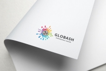 Global Colorful Splash Logo Screenshot 2