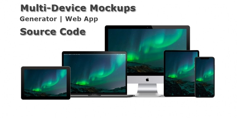 Multi-Device Mockups Builder JavaScript