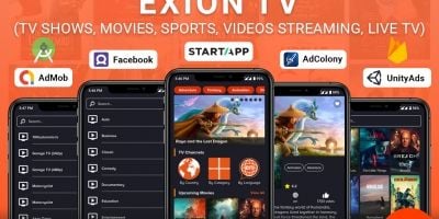 Exion TV - Watch Live TV Android Source Code