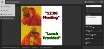 Custom Meme Generator Web App jQuery Screenshot 1
