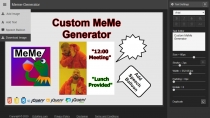 Custom Meme Generator Web App jQuery Screenshot 4