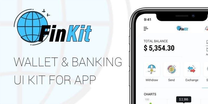 FinKit - Wallet And Banking App UI Kit