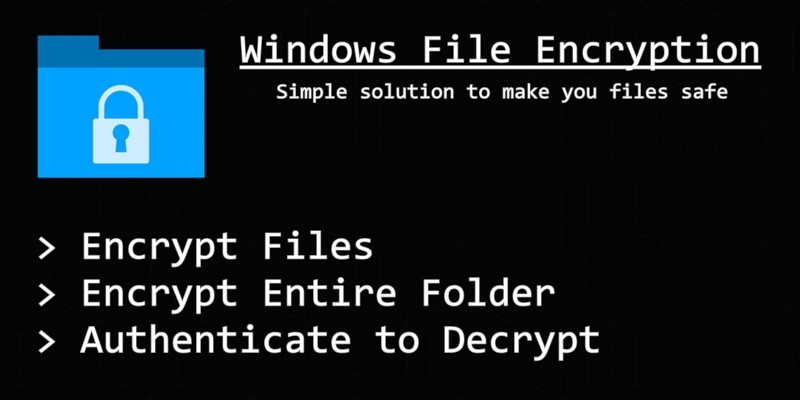 Windows File Encryption C#