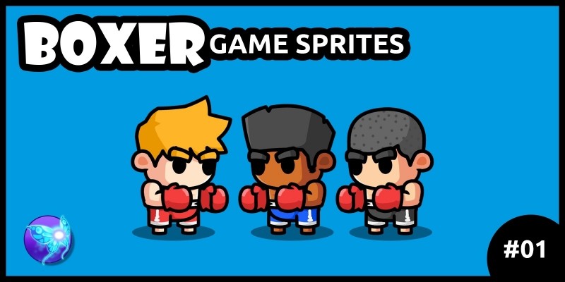 Boxer Game Sprites 01