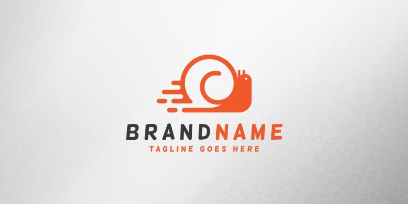 Speed Snail Logo Template