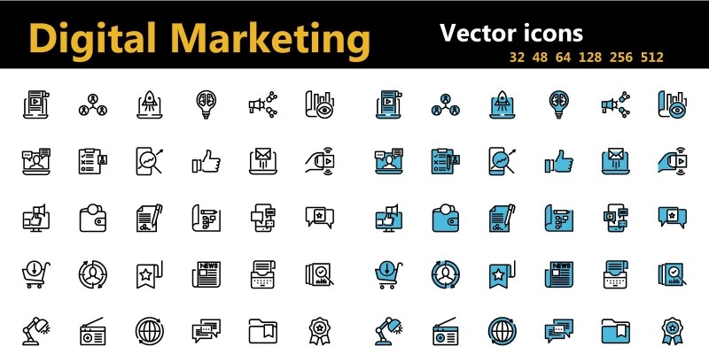 Digital Marketing Icons