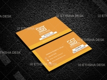 Clean And Simple Business Card Design Screenshot 5