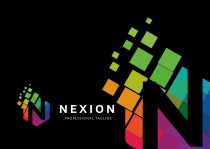 Colorful N Letter Logo Screenshot 4