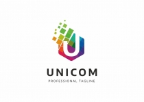 Colorful U Letter Logo Screenshot 1