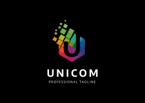 Colorful U Letter Logo Screenshot 2