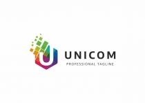 Colorful U Letter Logo Screenshot 3