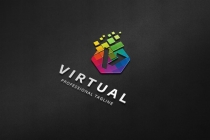 Colorful V Letter Logo Screenshot 5