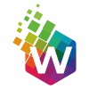 Colorful W Letter Logo