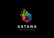 Colorful X Letter Logo Screenshot 2