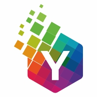 Colorful Y Letter Logo