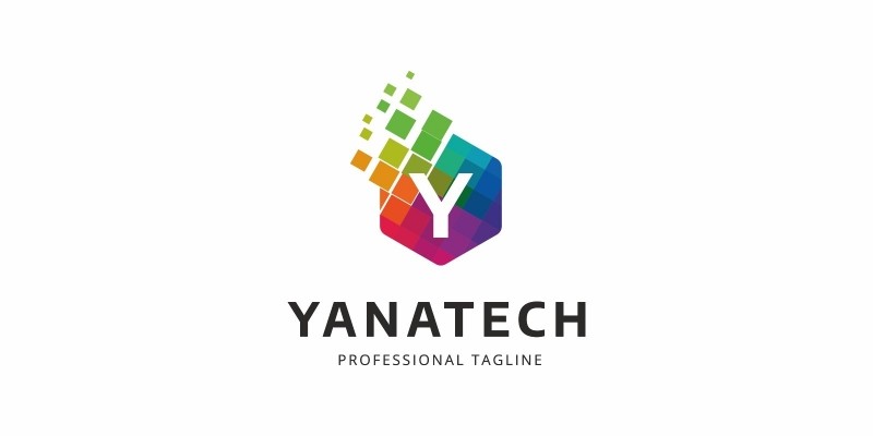 Colorful Y Letter Logo