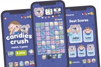 Candy Crush Match 3 Game Gui Assets Screenshot 1