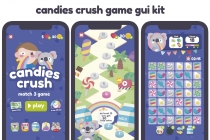 Candy Crush Match 3 Game Gui Assets Screenshot 2