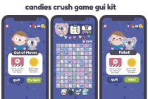Candy Crush Match 3 Game Gui Assets Screenshot 4