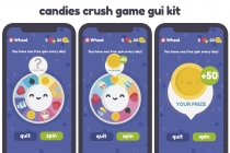 Candy Crush Match 3 Game Gui Assets Screenshot 5