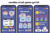 Candy Crush Match 3 Game Gui Assets Screenshot 6